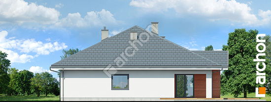 Дворовой фасад Дом в джонагольдах 4 (Г2)