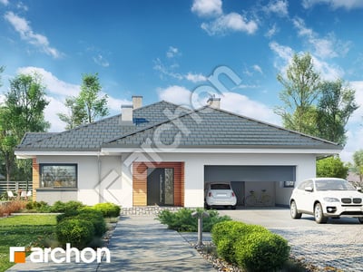 Проєкт будинку ARCHON+ Будинок в джонагольдах 4 (Г2) 