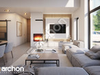 Проєкт будинку ARCHON+ Будинок в оливниках 5 (Е) денна зона (візуалізація 1 від 1)