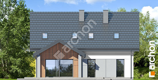 Дворовой фасад Дом в малиновках 16 (Г)