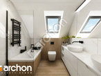 Проект будинку ARCHON+ Будинок в малинівці 16 (Г) візуалізація ванни (візуалізація 3 від 3)