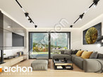 Проект будинку ARCHON+ Будинок в малинівці 16 (Г) денна зона (візуалізація 1 від 1)