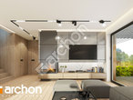 Проект будинку ARCHON+ Будинок в малинівці 16 (Г) денна зона (візуалізація 1 від 2)
