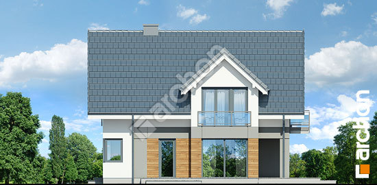 Бочний фасад Будинок в орлішках (Г2A)