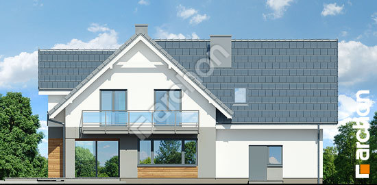 Дворовой фасад Дом в орлишках (Г2A)