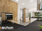 Проект дома ARCHON+ Дом в орлишках (Г2A) визуализация кухни 1 вид 2