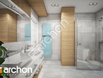 Проект будинку ARCHON+ Будинок в орлішках (Г2A) візуалізація ванни (візуалізація 3 від 4)