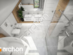Проект будинку ARCHON+ Будинок в орлішках (Г2A) візуалізація ванни (візуалізація 3 від 5)