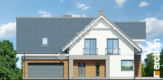 Передній фасад Будинок в орлішках (Г2A)