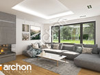 Проект дома ARCHON+ Дом в орлишках (Г2A) дневная зона (визуализация 1 вид 1)