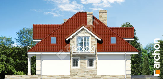 Бочний фасад Будинок в тим'яні 3 вер.2