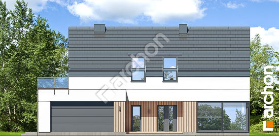 Передній фасад Будинок в аромах (Г2)