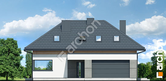 Передній фасад Будинок в підсніжниках 16 (Г2)