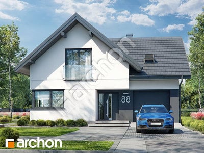 Проект дома ARCHON+ Дом в ракитнике 