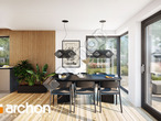 Проект будинку ARCHON+ Будинок в жарновці денна зона (візуалізація 1 від 5)