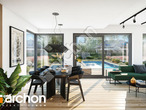Проект дома ARCHON+ Дом в ракитнике дневная зона (визуализация 1 вид 4)