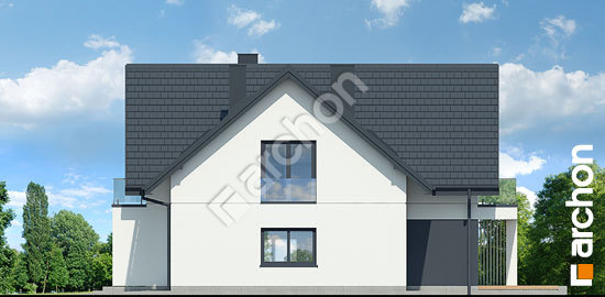 Бочний фасад Будинок в сон-траві 6 (Г)