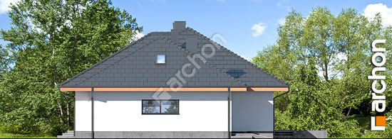 Боковой фасад Дом в альвах 5 (Г2)