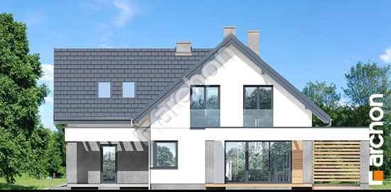 Боковой фасад Дом в лобо (Г2)