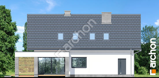 Дворовий фасад Будинок в лобо (Г2)