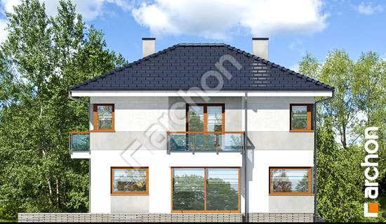 Боковой фасад Вилла Адрианна