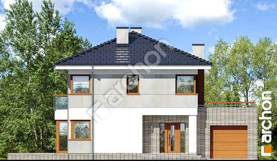 Передний фасад Вилла Адрианна