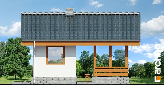 Боковой фасад Беседка A5 