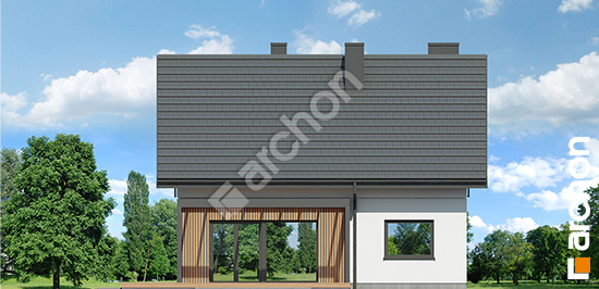 Дворовой фасад Дом в малиновках 37