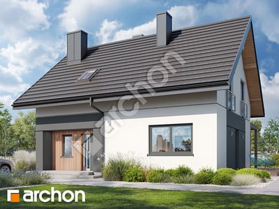 Проєкт будинку ARCHON+ Будинок в малинівці 37 