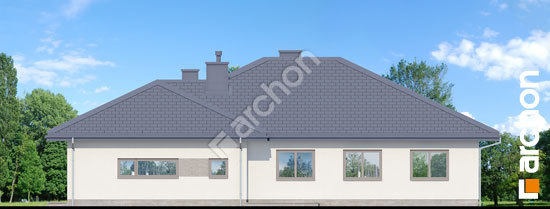 Боковой фасад Дом в джонагольдах 3 (Г2)