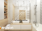 Проект дома ARCHON+ Дом в джонагольдах 3 (Г2) визуализация ванной (визуализация 3 вид 3)