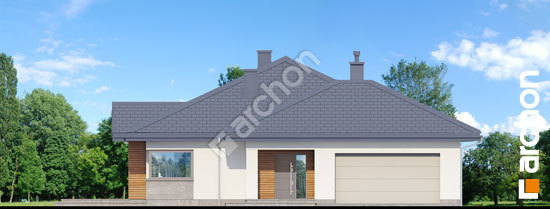 Передний фасад Дом в джонагольдах 3 (Г2)