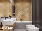 Проект дома ARCHON+ Дом в старках (Г2) визуализация ванной (визуализация 3 вид 1)