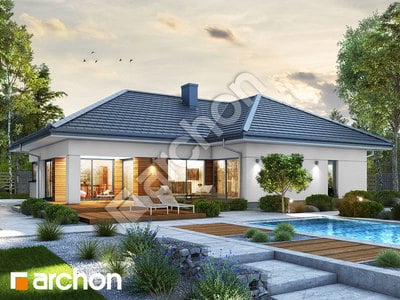 Проект дома ARCHON+ Дом в старках (Г2) 