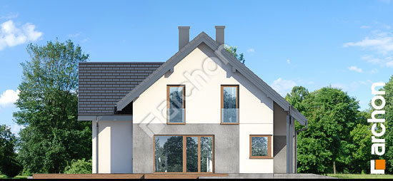 Боковой фасад Дом в брунерах 4