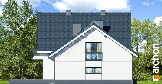 Бочний фасад Будинок в тамариску 2 (Г2НА)