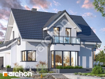 Проект дома ARCHON+ Дом в тамарисках 2 (Г2НА) 