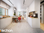 Проект будинку ARCHON+ Будинок в галах 5 візуалізація кухні 1 від 1