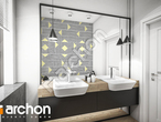 Проект будинку ARCHON+ Будинок в галах 5 візуалізація ванни (візуалізація 3 від 2)