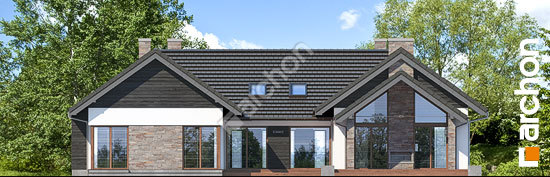 Дворовой фасад Дом в кливиях 4 (Г2)