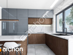 Проект дома ARCHON+ Дом в кливиях 4 (Г2) визуализация кухни 1 вид 2