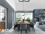 Проект будинку ARCHON+ Будинок в клівіях 4 (Г2) денна зона (візуалізація 1 від 6)