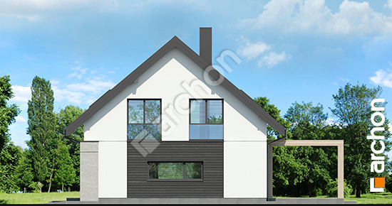 Боковой фасад Дом в гвоздиках (Г2Е) ВИЭ