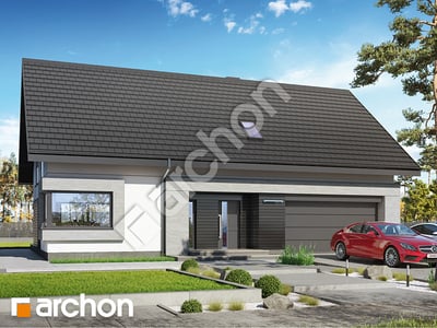 Проєкт будинку ARCHON+ Будинок у гвоздиках (Г2Е) ВДЕ 