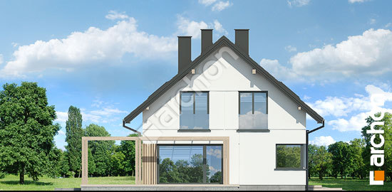 Бочний фасад Будинок в ліліях