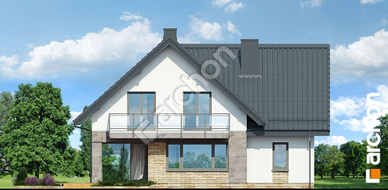 Дворовой фасад Дом в орлишках