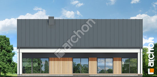 Дворовий фасад Будинок в нарахнілах 4