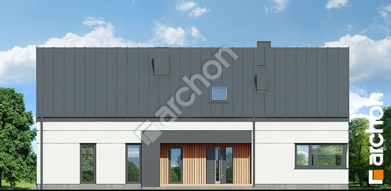 Передній фасад Будинок в нарахнілах 4