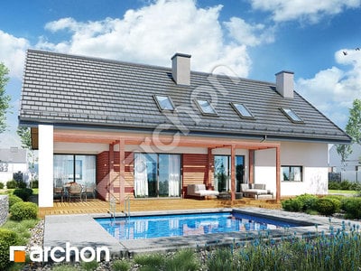 Проект дома ARCHON+ Дом в дицентрах (Г2) 