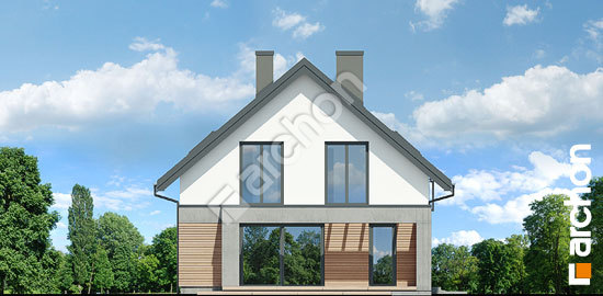 Бочний фасад Будинок в мандевілі 2